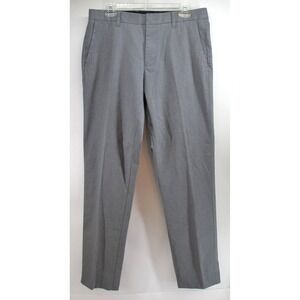 Bonobos Weekday Warrior‎ Slim Fit Stretch Dress Pants Friday Grey Yarn Dye 32/36